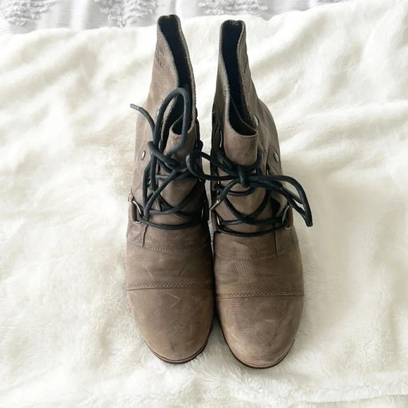 Sorel Addington brown Lace-Up Ankle Boots size 10 - Picture 4 of 12